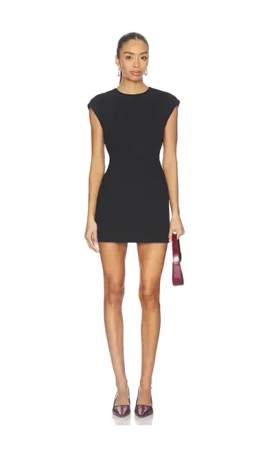 EAVES Irene Classic Suiting Sculpted Mini Dress | Thumbnail 1 EAVES Irene Classic Suiting Sculpted Mini Dress | Thumbnail 1