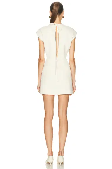 EAVES Irene Classic Suiting Sculpted Mini Dress | Thumbnail 5 EAVES Irene Classic Suiting Sculpted Mini Dress | Thumbnail 5