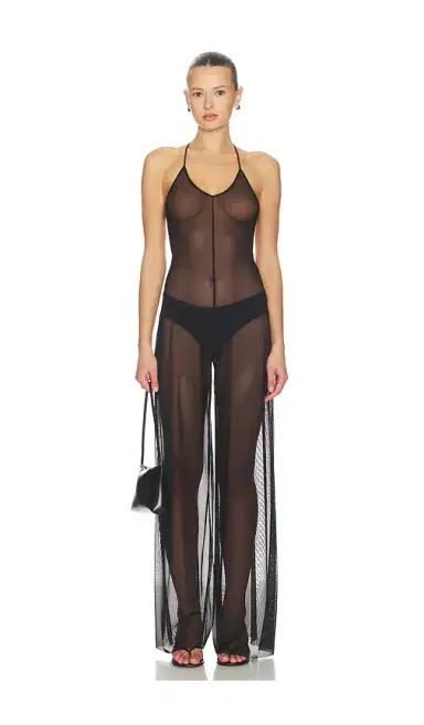 Norma Kamali Fara Slip Jumpsuit | Thumbnail 2 Norma Kamali Fara Slip Jumpsuit | Thumbnail 2