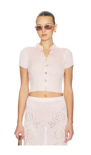 Calle Del Mar Short Sleeve Cardigan | Thumbnail 1 Calle Del Mar Short Sleeve Cardigan | Thumbnail 1