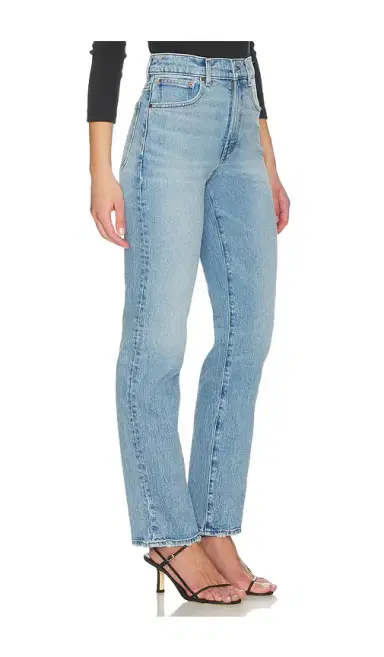 Madewell Longline Straight Jeans | Thumbnail 2 Madewell Longline Straight Jeans | Thumbnail 2
