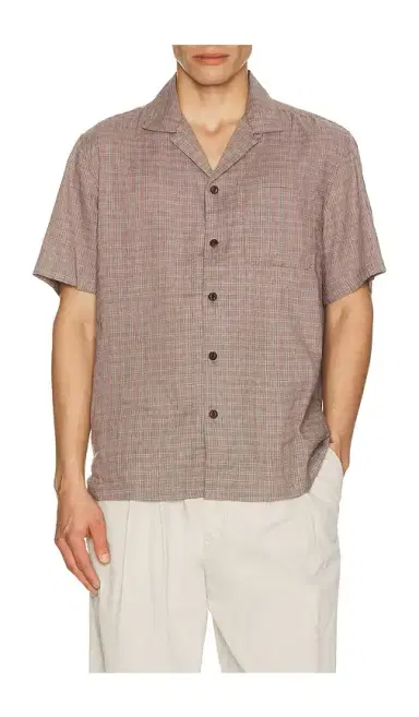 Faherty Short Sleeve Breeze Camp Shirt | Thumbnail 1 Faherty Short Sleeve Breeze Camp Shirt | Thumbnail 1