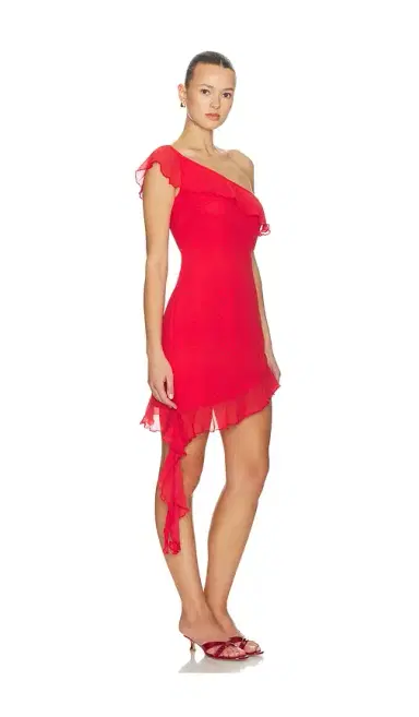 SNDYS Reyen Frill Mini Dress | Thumbnail 2 SNDYS Reyen Frill Mini Dress | Thumbnail 2
