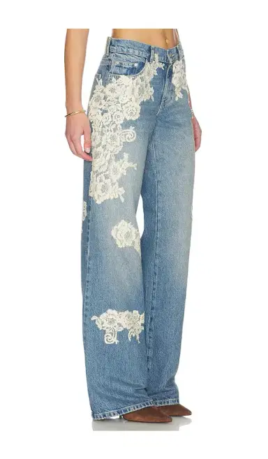 LoveShackFancy Bambie Jean | Thumbnail 2 LoveShackFancy Bambie Jean | Thumbnail 2
