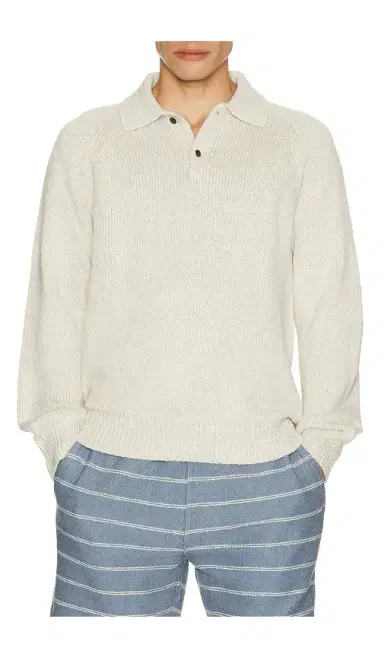 Faherty Heirloom Long Sleeve Polo Sweater | Thumbnail 1 Faherty Heirloom Long Sleeve Polo Sweater | Thumbnail 1
