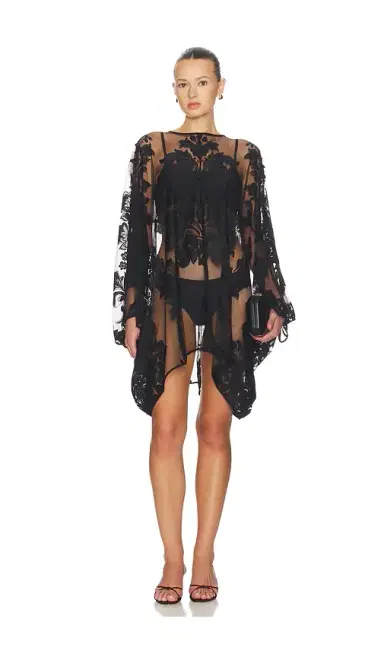 Norma Kamali Mini Caftan | Thumbnail 1 Norma Kamali Mini Caftan | Thumbnail 1