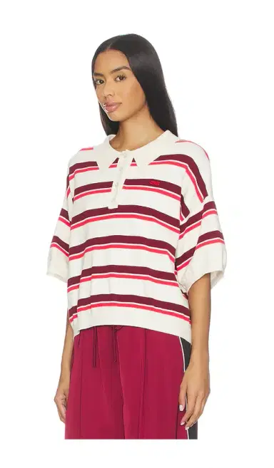 Gestuz Taia Short Sleeve Polo Pullover | Thumbnail 2 Gestuz Taia Short Sleeve Polo Pullover | Thumbnail 2