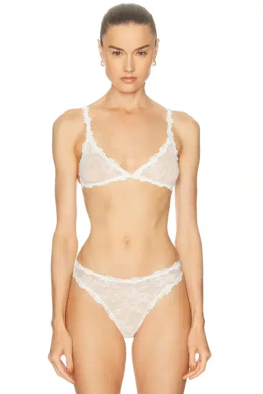 Skims Stretch Lace Triangle Bralette | Thumbnail 1 Skims Stretch Lace Triangle Bralette | Thumbnail 1