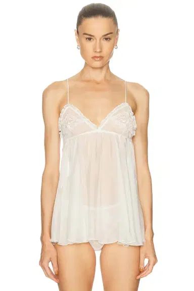 Skims Romance Lace Babydoll Slip Dress | Thumbnail 1 Skims Romance Lace Babydoll Slip Dress | Thumbnail 1