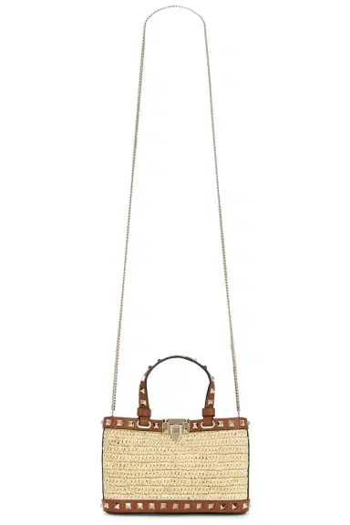 Valentino Garavani Rockstud Crochet Mini Bag | Thumbnail 1 Valentino Garavani Rockstud Crochet Mini Bag | Thumbnail 1