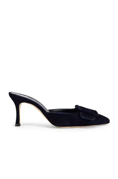 Manolo Blahnik Maysale 70 Mule | Thumbnail 1 Manolo Blahnik Maysale 70 Mule | Thumbnail 1