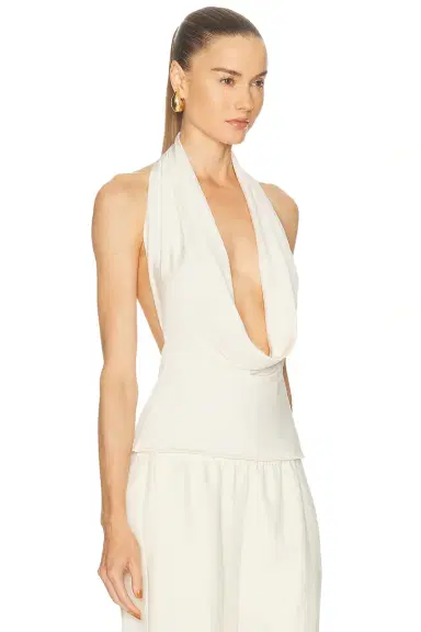 Lapointe Jersey Cowl Neck Top | Thumbnail 2 Lapointe Jersey Cowl Neck Top | Thumbnail 2