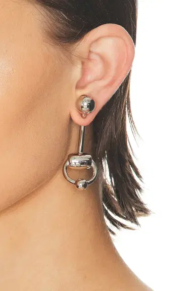 Jean Paul Gaultier Equestrian Piercing Earrings | Thumbnail 2 Jean Paul Gaultier Equestrian Piercing Earrings | Thumbnail 2