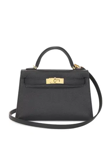 HERMÈS Hermes Epsom Kelly 20 Handbag | Thumbnail 3 HERMÈS Hermes Epsom Kelly 20 Handbag | Thumbnail 3