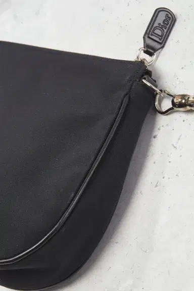 Dior Satin Embroidered Limited Edition Mini Saddle Bag | Thumbnail 12 Dior Satin Embroidered Limited Edition Mini Saddle Bag | Thumbnail 12
