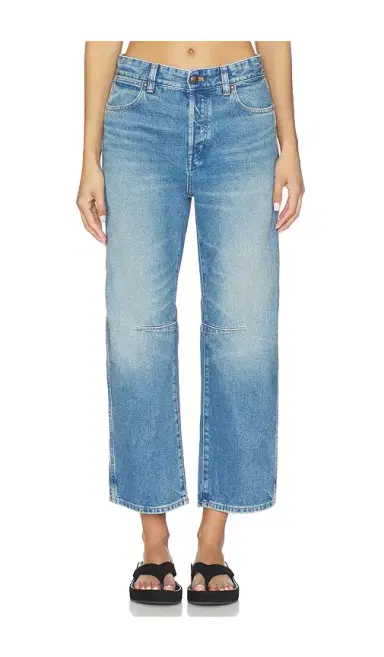 Madewell Darted Barrel Jeans | Thumbnail 1 Madewell Darted Barrel Jeans | Thumbnail 1