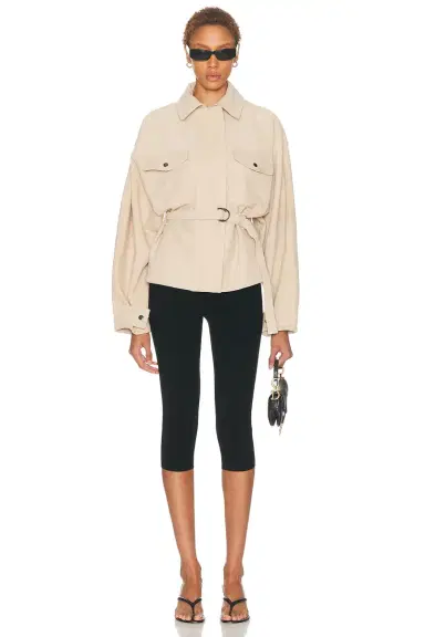 EAVES Lina Belted Jacket | Thumbnail 7 EAVES Lina Belted Jacket | Thumbnail 7