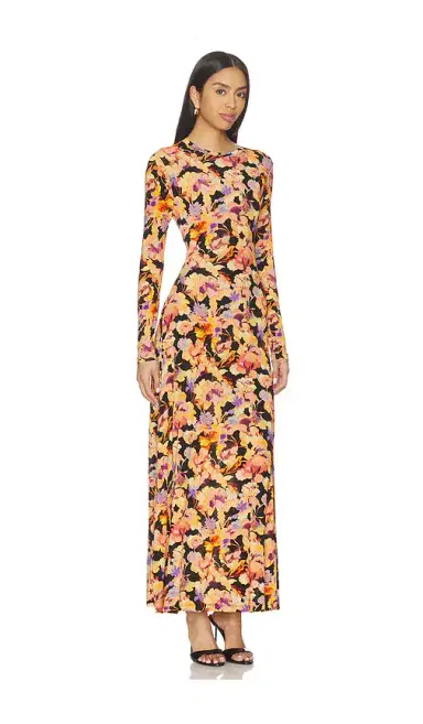 Ulla Johnson Amari Long Sleeve Jersey Dress | Thumbnail 2 Ulla Johnson Amari Long Sleeve Jersey Dress | Thumbnail 2