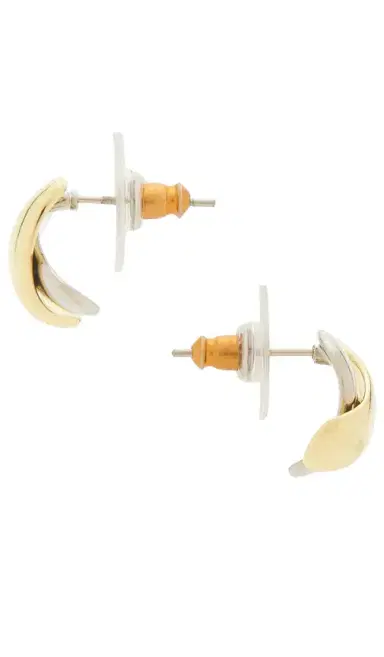 BaubleBar Mixed Metal Cross Earrings | Thumbnail 2 BaubleBar Mixed Metal Cross Earrings | Thumbnail 2