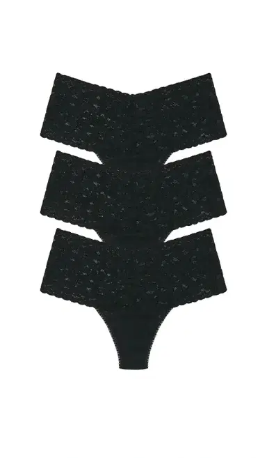 Hanky Panky Retro Lace Retro Thong 3 Packs | Thumbnail 1 Hanky Panky Retro Lace Retro Thong 3 Packs | Thumbnail 1