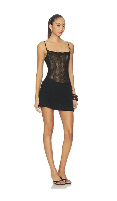 Lovers and Friends Oliviyah Wavy Knit Mini Dress | Thumbnail 2 Lovers and Friends Oliviyah Wavy Knit Mini Dress | Thumbnail 2
