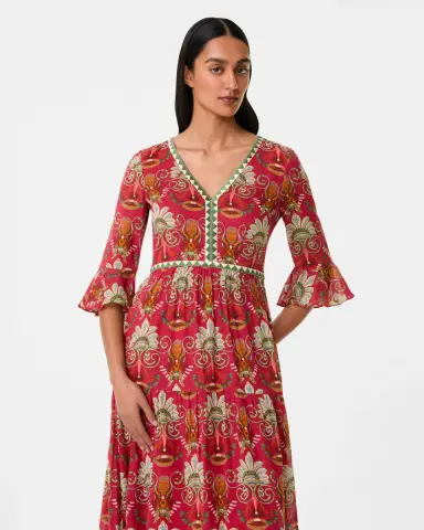 Emporio Sirenuse Bella Dress in River Valley Print | Thumbnail 3 Emporio Sirenuse Bella Dress in River Valley Print | Thumbnail 3