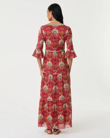Emporio Sirenuse Bella Dress in River Valley Print | Thumbnail 4 Emporio Sirenuse Bella Dress in River Valley Print | Thumbnail 4