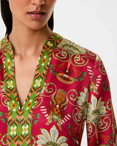 Emporio Sirenuse Jenna Caftan in River Valley Print | Thumbnail 2 Emporio Sirenuse Jenna Caftan in River Valley Print | Thumbnail 2