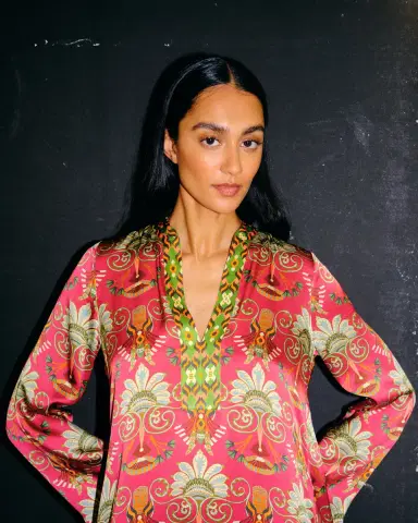 Emporio Sirenuse Jenna Caftan in River Valley Print | Thumbnail 6 Emporio Sirenuse Jenna Caftan in River Valley Print | Thumbnail 6