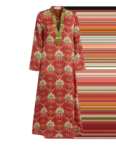 Emporio Sirenuse Jenna Caftan in River Valley Print | Thumbnail 7 Emporio Sirenuse Jenna Caftan in River Valley Print | Thumbnail 7