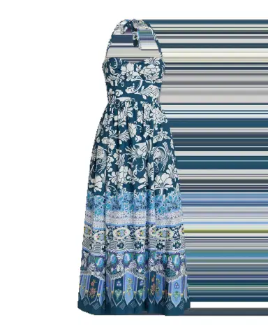 Emporio Sirenuse Johanna Dress in Eastern Dream Print | Thumbnail 7 Emporio Sirenuse Johanna Dress in Eastern Dream Print | Thumbnail 7