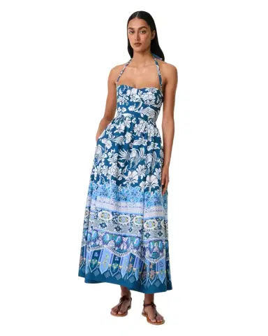 Emporio Sirenuse Johanna Dress in Eastern Dream Print | Thumbnail 1 Emporio Sirenuse Johanna Dress in Eastern Dream Print | Thumbnail 1