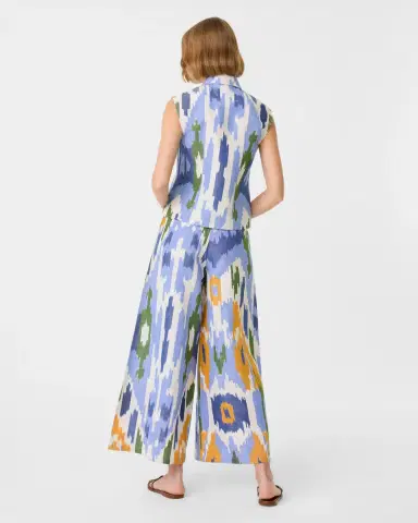 Emporio Sirenuse Ylenia Top in Watercolor Ikat | Thumbnail 9 Emporio Sirenuse Ylenia Top in Watercolor Ikat | Thumbnail 9
