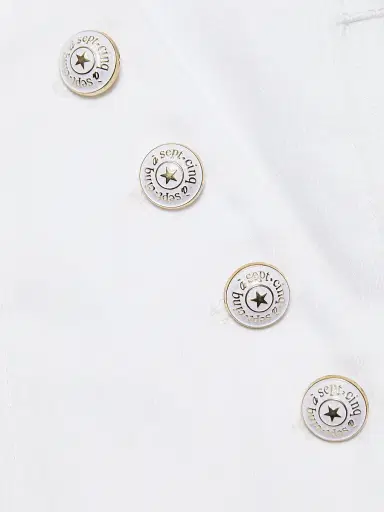 Cinq à Sept Women's Susie Button-Pocket Denim Shorts | Thumbnail 7 Cinq à Sept Women's Susie Button-Pocket Denim Shorts | Thumbnail 7