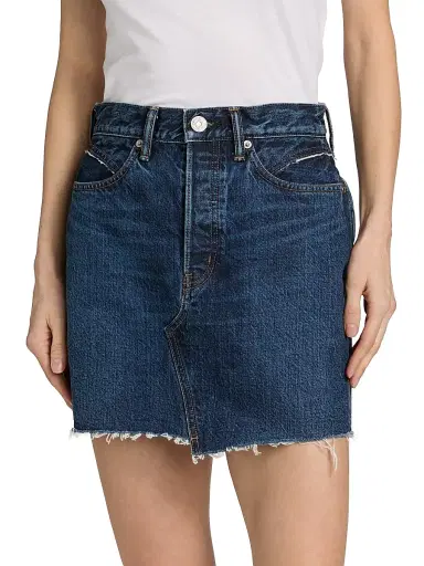 Moussy Vintage Women's Duxbury Denim Western Miniskirt | Thumbnail 3 Moussy Vintage Women's Duxbury Denim Western Miniskirt | Thumbnail 3