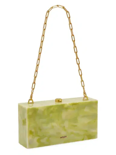 Cult Gaia Women's The Backgammon Marbled Clutch - Dominga | Thumbnail 5 Cult Gaia Women's The Backgammon Marbled Clutch - Dominga | Thumbnail 5
