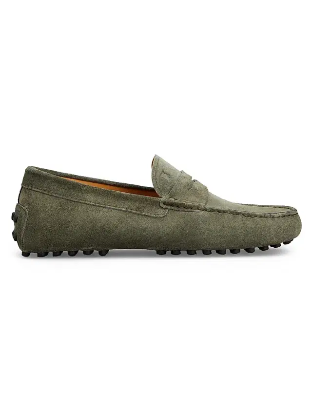 Men's Gommino Suede Driving Loafers - Militare Men's Gommino Suede Driving Loafers - Militare