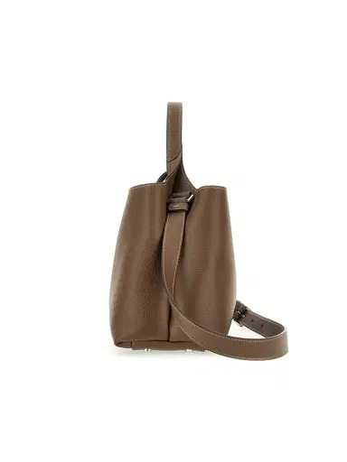 Tod's Women's Small Leather Top Handle Bag - Noce Creta | Thumbnail 5 Tod's Women's Small Leather Top Handle Bag - Noce Creta | Thumbnail 5