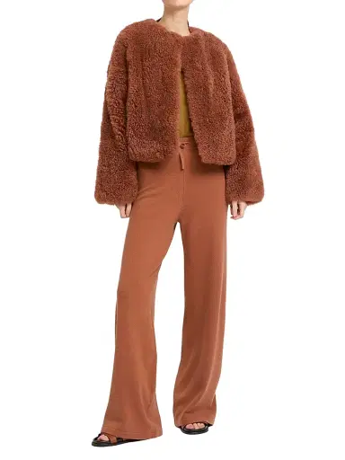 Yves Salomon Women's Drawstring Wool-Blend Pants - Toulouse | Thumbnail 2 Yves Salomon Women's Drawstring Wool-Blend Pants - Toulouse | Thumbnail 2