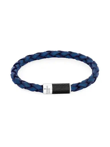 Tateossian Men's Silver Lobster Mykonos Bracelet - Blue | Thumbnail 1 Tateossian Men's Silver Lobster Mykonos Bracelet - Blue | Thumbnail 1