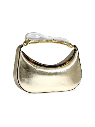 ALEXIS BITTAR Women's Water Stone Top Handle Bag | Thumbnail 4 ALEXIS BITTAR Women's Water Stone Top Handle Bag | Thumbnail 4