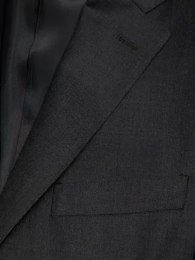 Canali Men's Wool Single-Breasted Suit - Charcoal | Thumbnail 7 Canali Men's Wool Single-Breasted Suit - Charcoal | Thumbnail 7