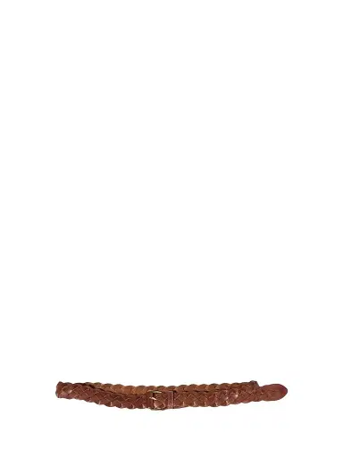 Miu Miu Women's Leather Belt - Dark Brown | Thumbnail 1 Miu Miu Women's Leather Belt - Dark Brown | Thumbnail 1