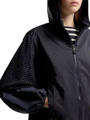 Moncler Women's Zelkova Jacket - Navy Blue | Thumbnail 4 Moncler Women's Zelkova Jacket - Navy Blue | Thumbnail 4