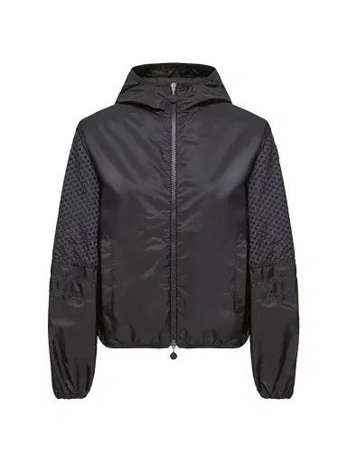 Moncler Women's Zelkova Jacket - Navy Blue | Thumbnail 1 Moncler Women's Zelkova Jacket - Navy Blue | Thumbnail 1