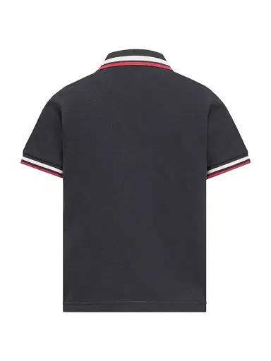 Moncler Baby Boy's & Little's Boy's Polo Shirt in Cotton Piquet - Navy Blue - Size 8 | Thumbnail 2 Moncler Baby Boy's & Little's Boy's Polo Shirt in Cotton Piquet - Navy Blue - Size 8 | Thumbnail 2
