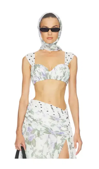 Sonya Moda India Top With Scarf | Thumbnail 1 Sonya Moda India Top With Scarf | Thumbnail 1