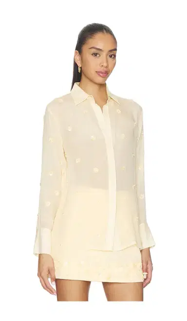 Karina Grimaldi Ayla Embroidered Shirt | Thumbnail 2 Karina Grimaldi Ayla Embroidered Shirt | Thumbnail 2