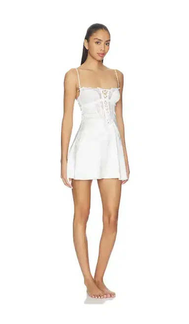 For Love & Lemons Rita Rose Slip Dress | Thumbnail 2 For Love & Lemons Rita Rose Slip Dress | Thumbnail 2