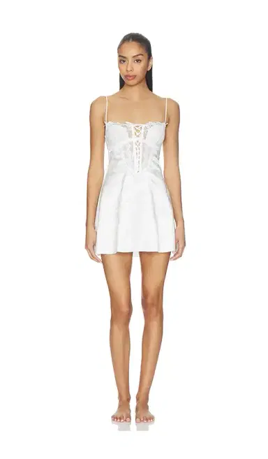 For Love & Lemons Rita Rose Slip Dress | Thumbnail 1 For Love & Lemons Rita Rose Slip Dress | Thumbnail 1